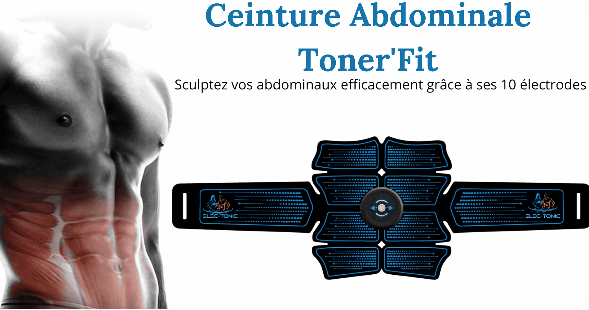 ceinture abdominale toner fit