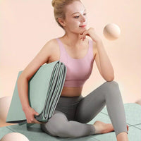 Tapis de yoga pliable