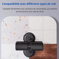 Appareil à abdominaux avec double ventouse