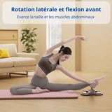 Appareil à abdominaux avec double ventouse