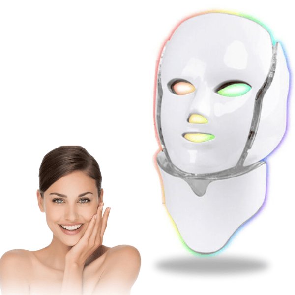 Masque Luminotherapie Visage + Cou Professionnel | Élec-Tonic